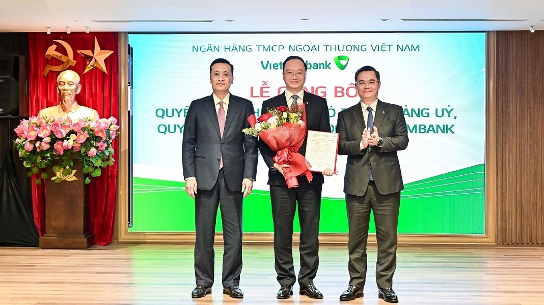 Vietcombank chính thức chuẩn y Phó Bí thư Đảng ủy và bổ nhiệm Tổng Giám đốc mới