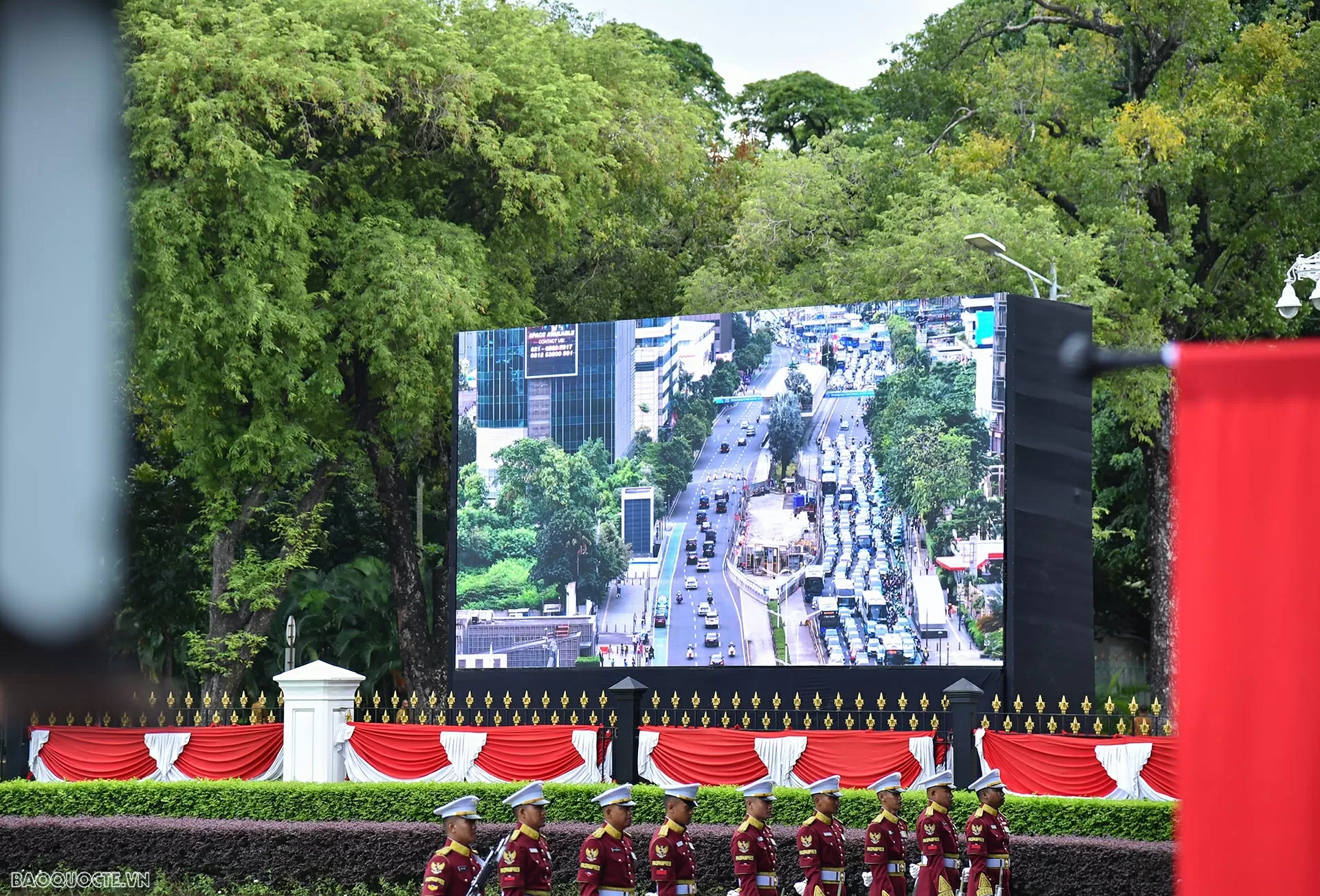 Toàn cảnh lễ đón chính thức Tổng Bí thư Tô Lâm và Phu nhân thăm cấp Nhà nước Indonesia Toàn cảnh lễ đón chính thức Tổng Bí thư Tô Lâm và Phu nhân thăm cấp Nhà nước Indonesia