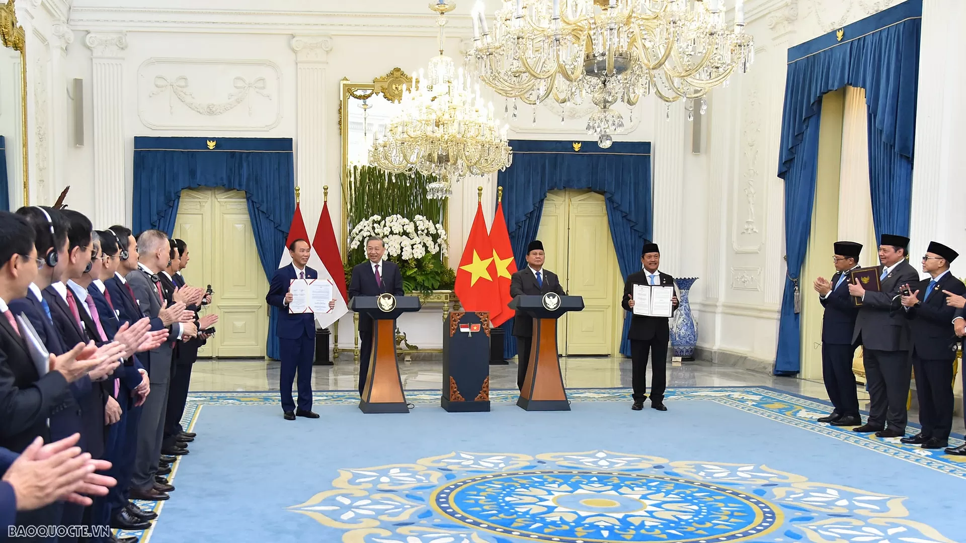 Tổng thống Prabowo Subianto: Indonesia mong muốn phát triển hơn nữa quan hệ với Việt Nam