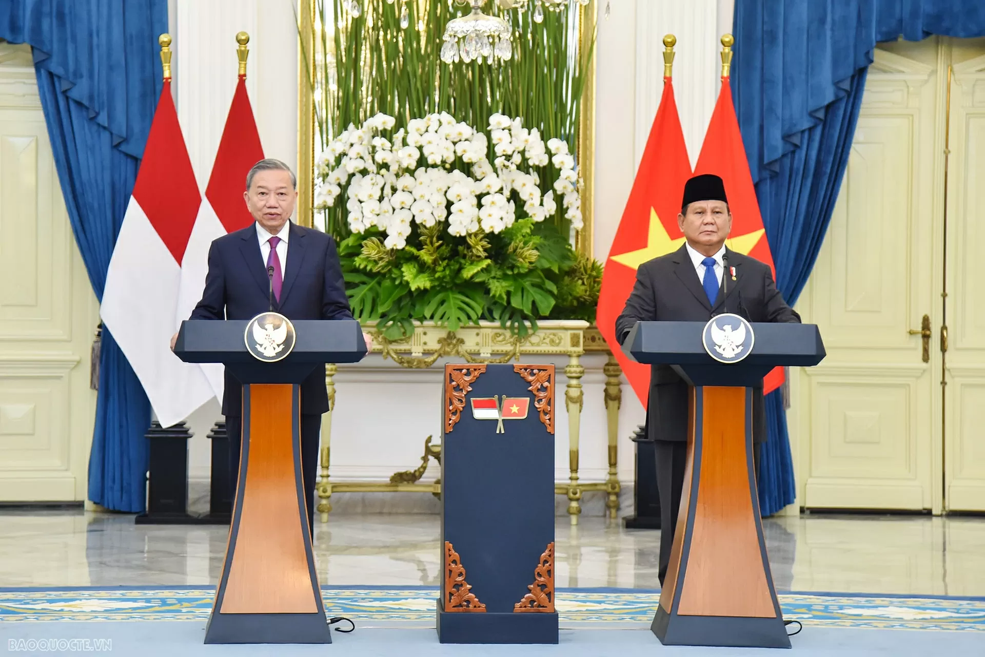 Tổng thống Prabowo Subianto: Indonesia mong muốn phát triển hơn nữa quan hệ với Việt Nam