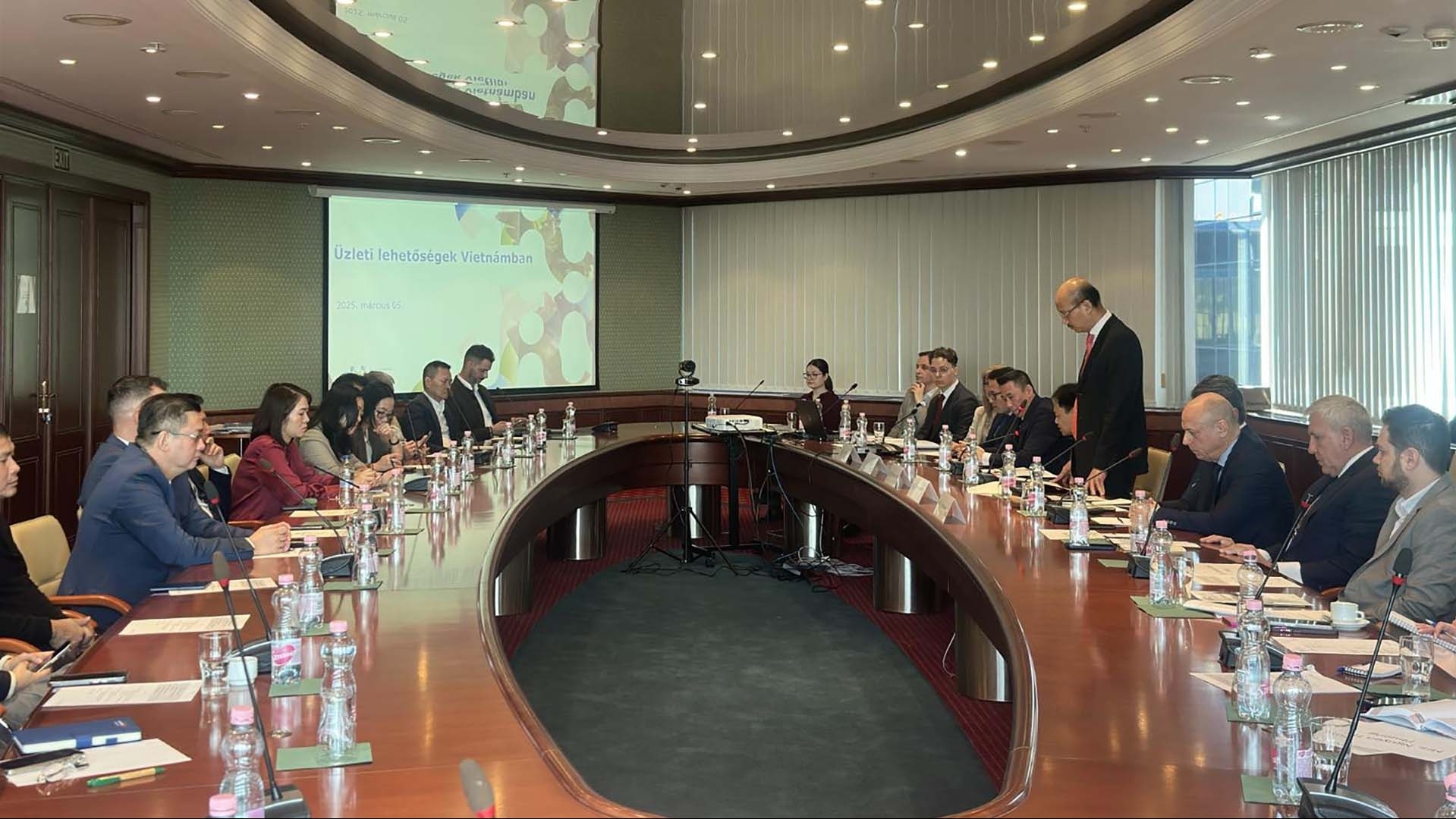 Tăng cường kết nối và mở rộng hợp tác thương mại-đầu tư giữa Việt Nam và Hungary