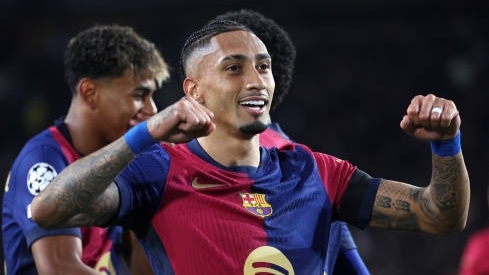 Thăng hoa, Raphinha dẫn đầu cuộc đua Vua phá lưới UEFA Champions League