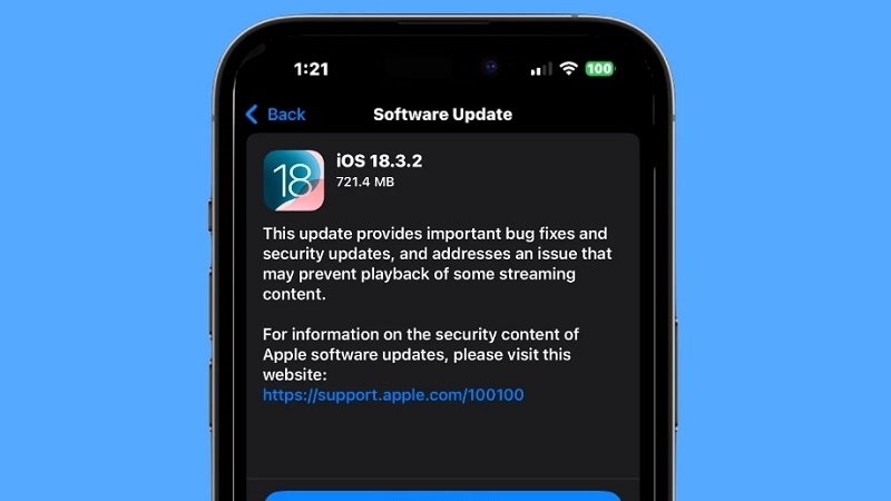 Cập nhật ngay iOS 18.3.2 để khắc phục lỗ hổng nghiêm trọng trên iPhone