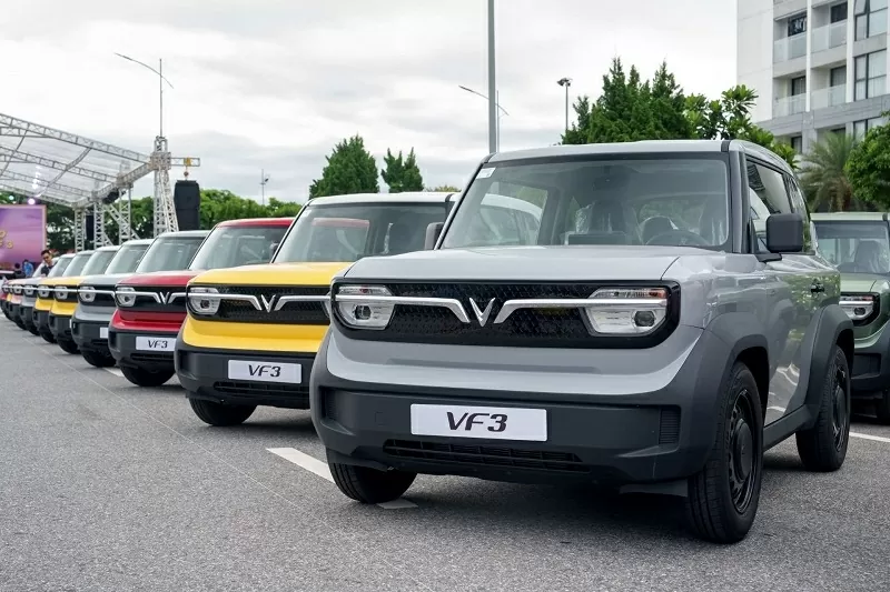 VinFast VF 3 là mẫu xe điện bán chạy nhất của hãng xe Việt trong tháng 2/2025 VinFast VF 3 là mẫu xe điện bán chạy nhất của hãng xe Việt trong tháng 2/2025
