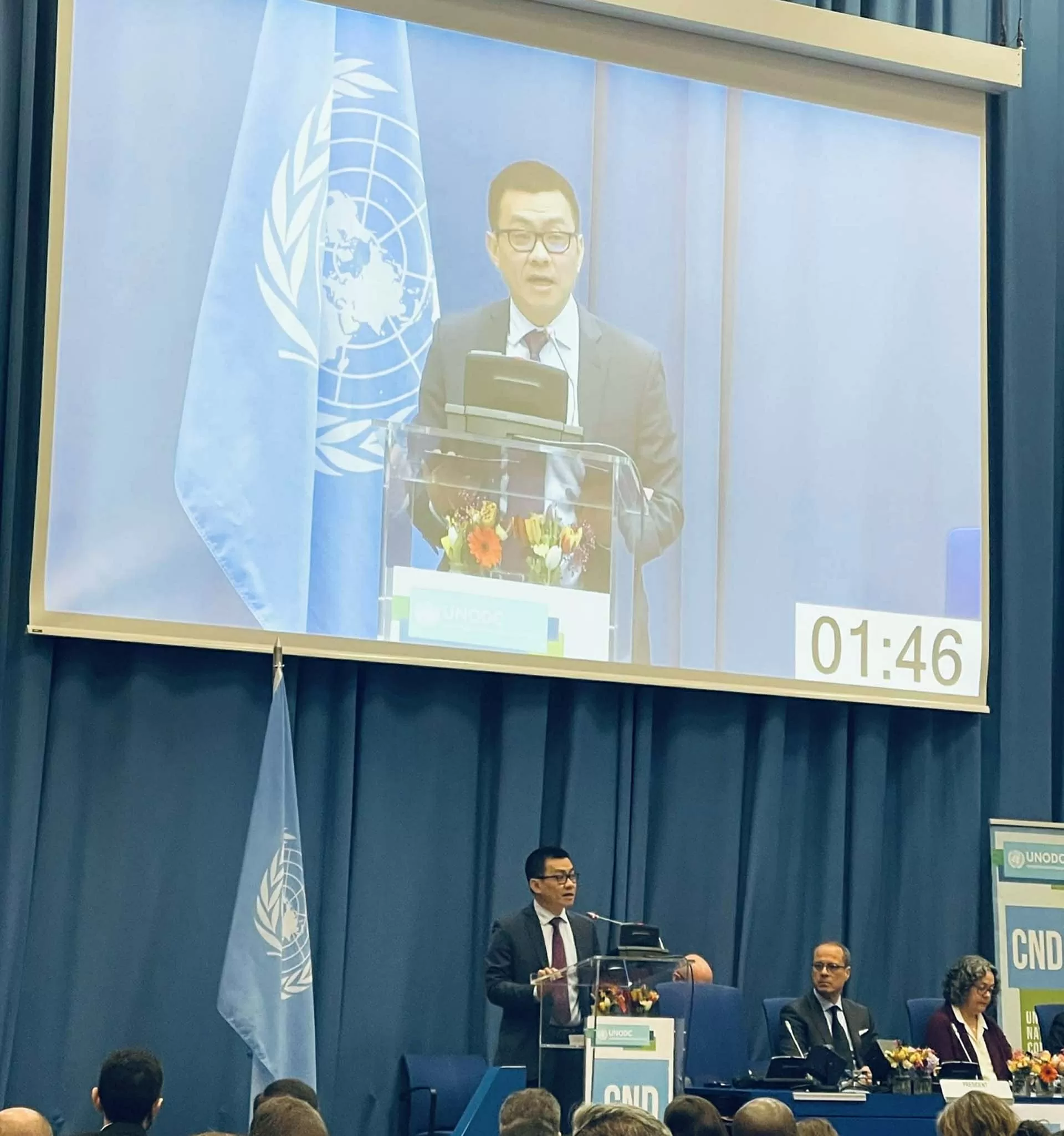 Việt Nam tham dự Hội nghị lần thứ 68 của Ủy ban kiểm soát ma túy Liên hợp quốc Việt Nam tham dự Hội nghị lần thứ 68 của Ủy ban kiểm soát ma túy Liên hợp quốc