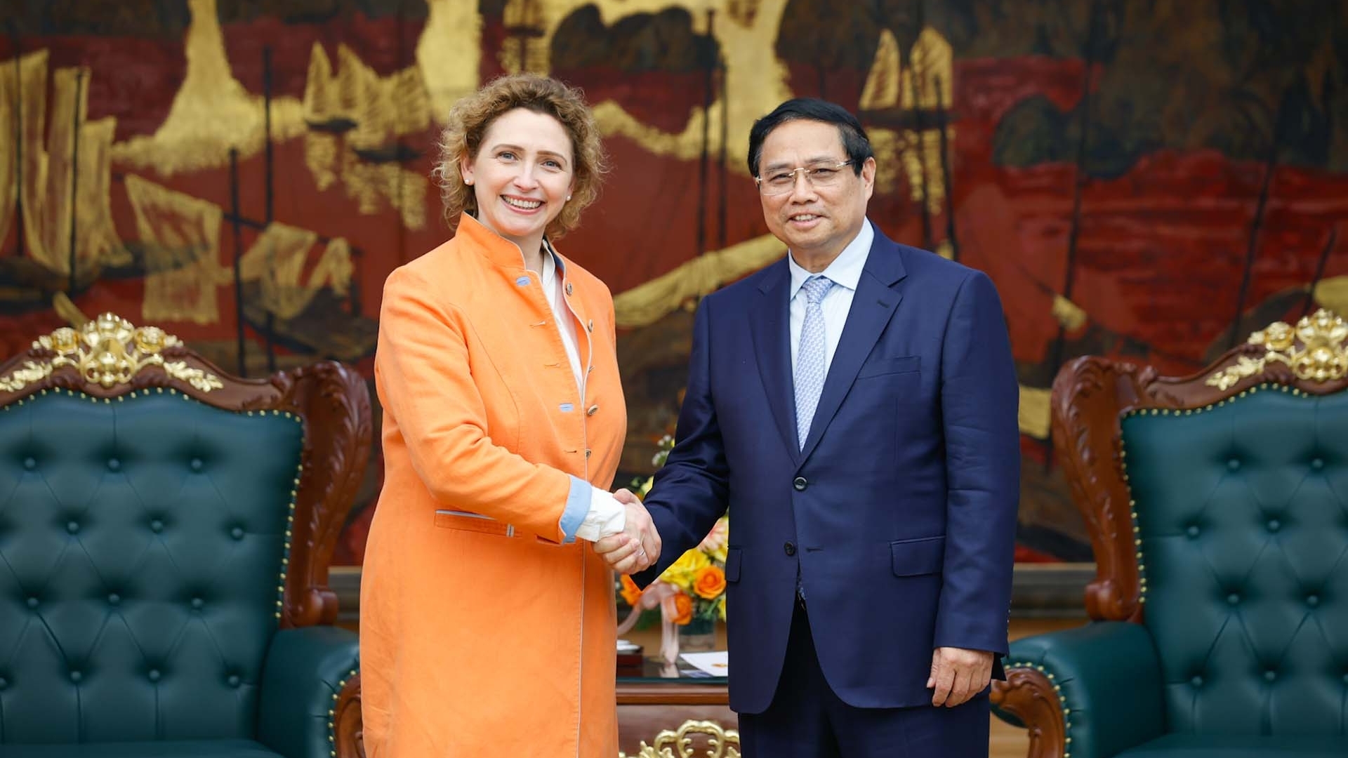 Thủ tướng Phạm Minh Chính đề nghị EIB và Việt Nam ký kết hiệp định ODA thế hệ mới