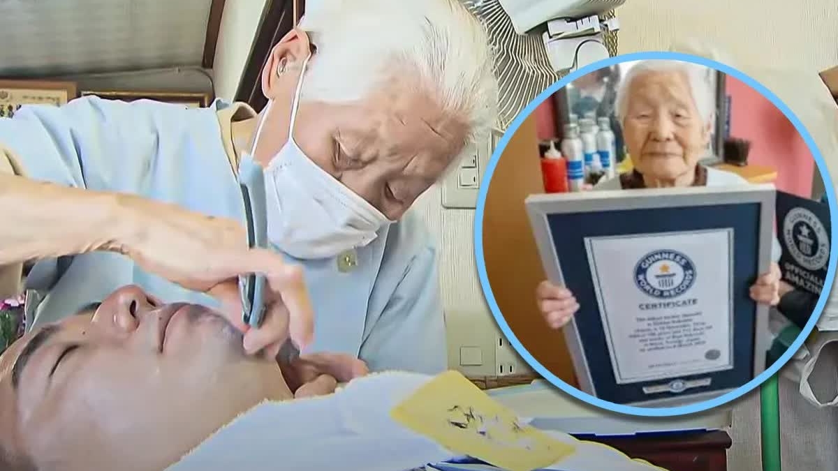 Thợ cắt tóc nữ già nhất thế giới chia sẻ bí quyết sống thọ ở tuổi 109