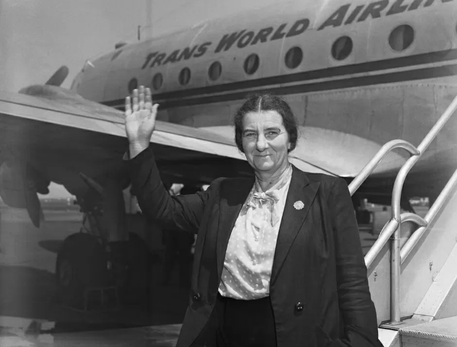 Nữ Thủ tướng đầu tiên của Israel Golda Meir. (Nguồn: Getty) Nữ Thủ tướng đầu tiên của Israel Golda Meir. (Nguồn: Getty)