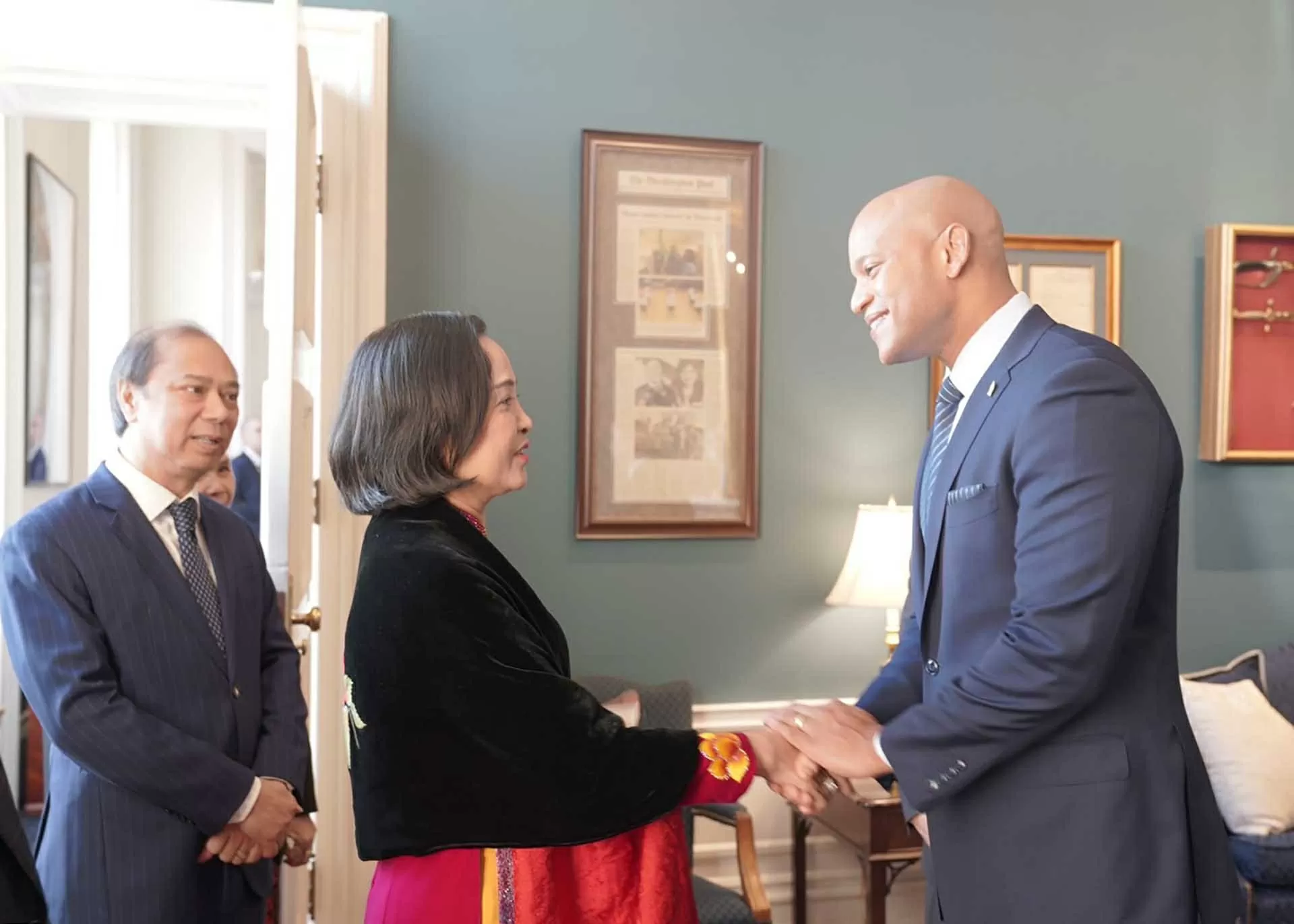 Phó Chủ tịch Quốc hội Nguyễn Thị Thanh thăm bang Maryland nhân chuyến công tác Hoa Kỳ dự Khoá họp CSW 69