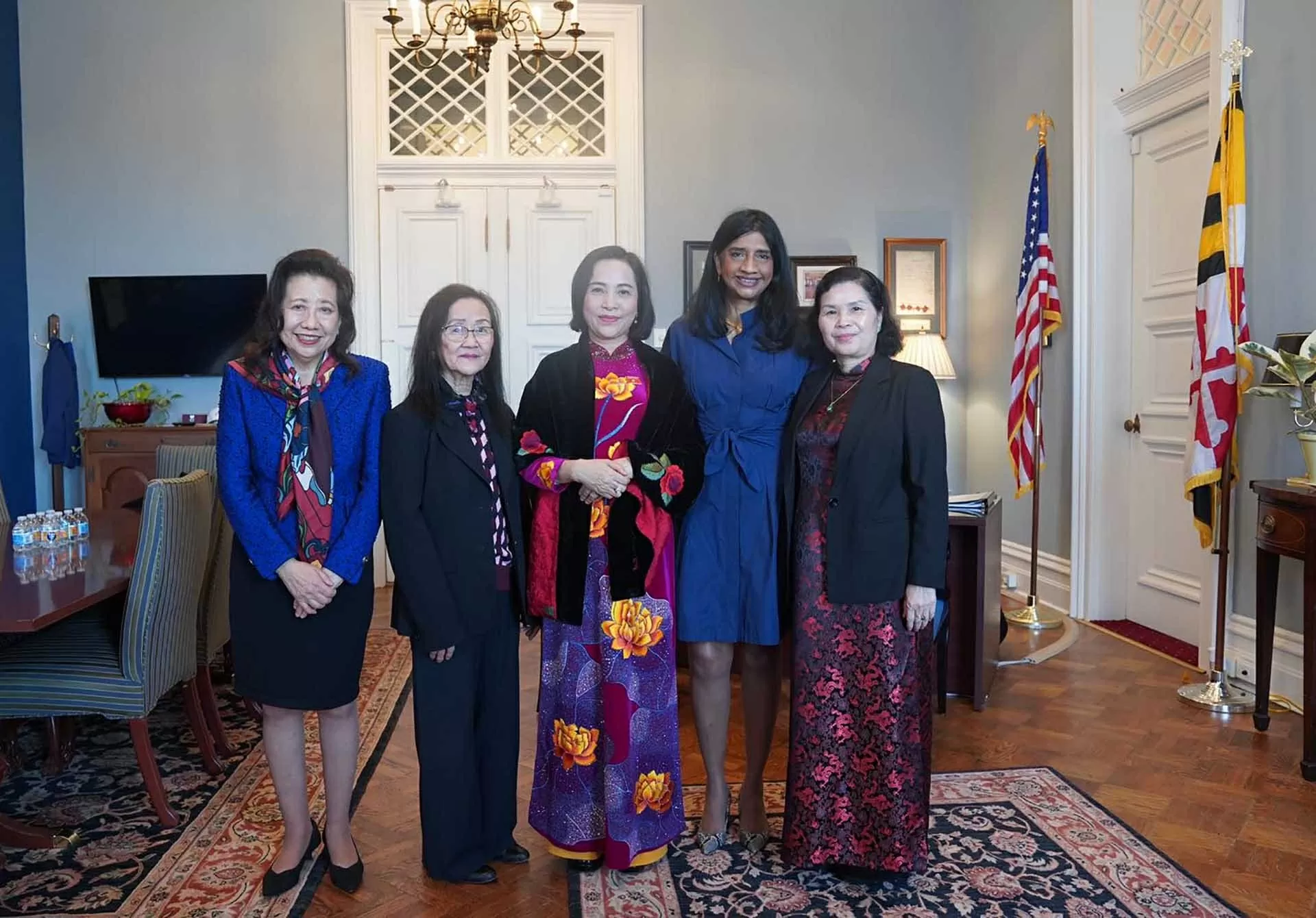 Phó Chủ tịch Quốc hội Nguyễn Thị Thanh thăm bang Maryland nhân chuyến công tác Hoa Kỳ dự Khoá họp CSW 69