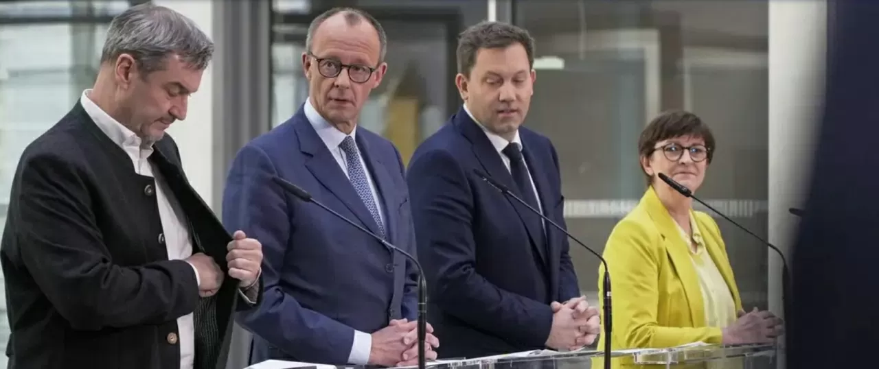 Chính trường Đức: Cái bắt tay suôn sẻ giữa CDU/CSU và SPD Chính trường Đức: Cái bắt tay suôn sẻ giữa CDU/CSU và SPD