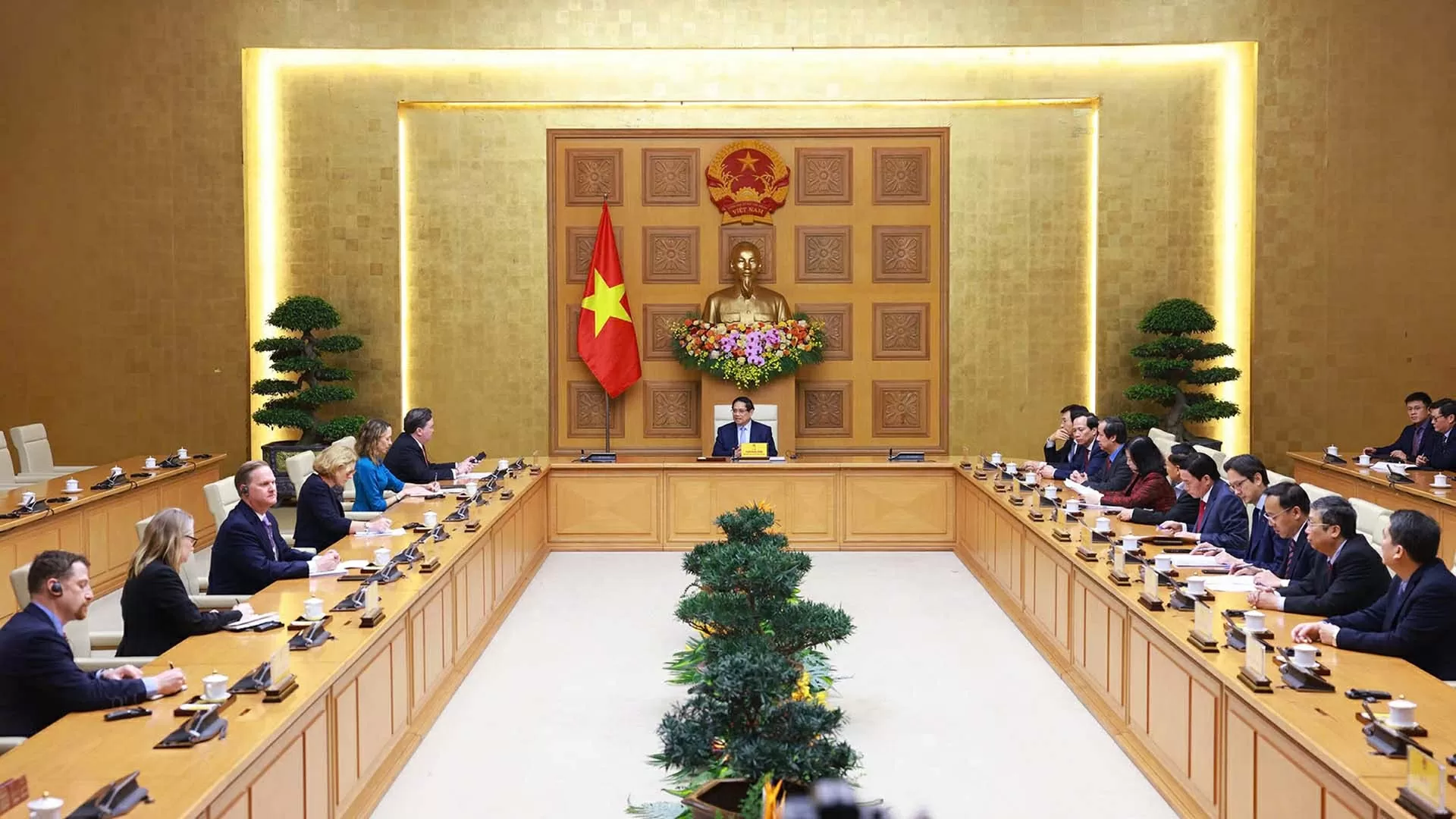 Thúc đẩy và làm sâu sắc hơn nữa quan hệ Đối tác chiến lược toàn diện Việt Nam-Hoa Kỳ