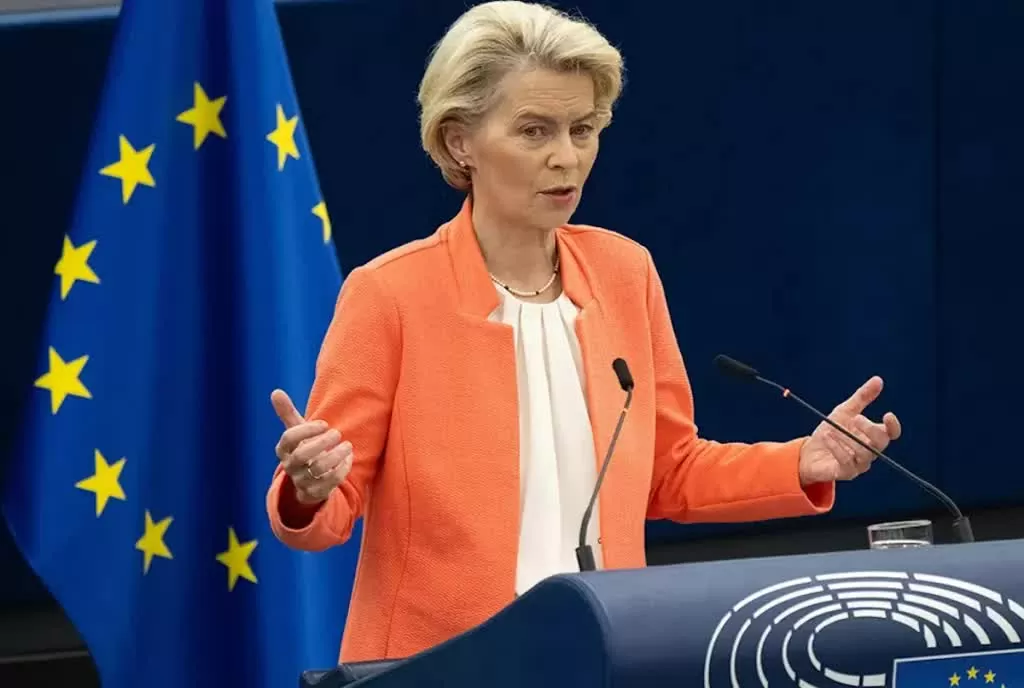 Chủ tịch Ủy ban châu Âu (EC) Ursula von der Leyen. (Nguồn: Asia Times) Chủ tịch Ủy ban châu Âu (EC) Ursula von der Leyen. (Nguồn: Asia Times)