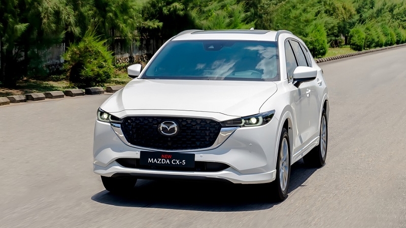 Top 5 xe đa dụng cỡ trung bán chạy nhất tháng 2/2025: Mazda CX-5 vẫn 'vô đối'
