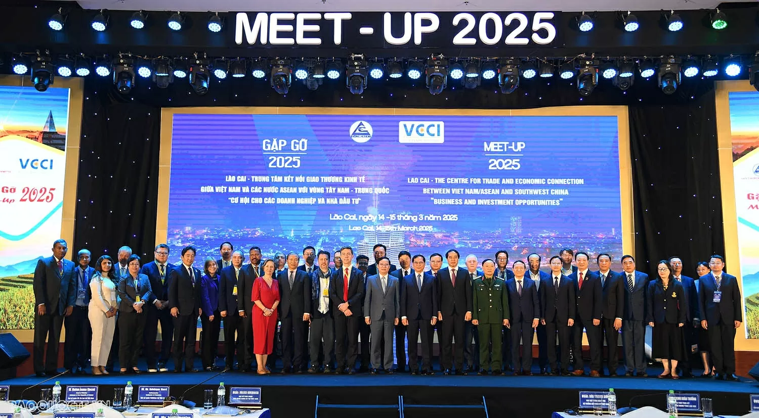 Gặp gỡ 2025: Lào Cai-Trung tâm kết nối giao thương Việt Nam - ASEAN và Tây Nam, Trung Quốc, Cơ hội cho các doanh nghiệp và nhà đầu tư Gặp gỡ 2025: Lào Cai Trung tâm kết nối giao thương Việt Nam - ASEAN và Tây Nam, Trung Quốc, Cơ hội cho các doanh nghiệp và nhà đầu tư