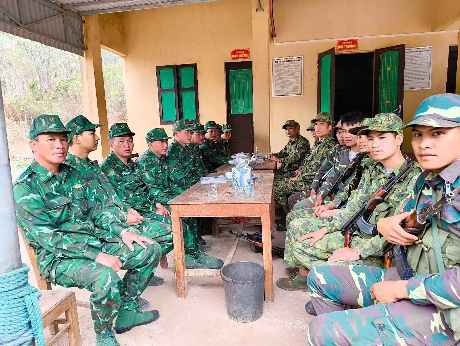 Bộ đội Biên phòng Nghệ An và Xiangkhouang, Lào tuần tra song phương bảo vệ biên giới