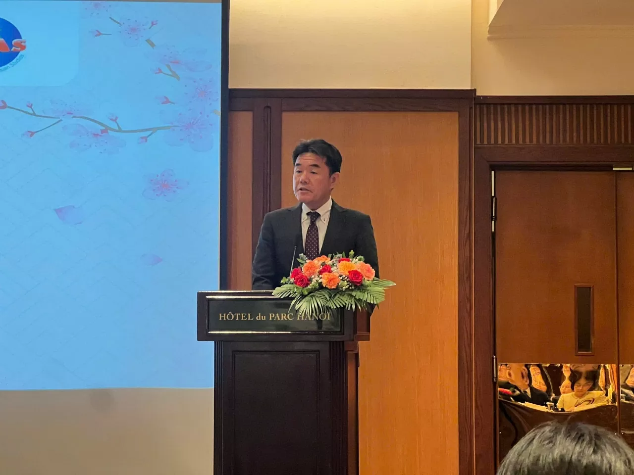 Trưởng Đại diện văn phòng JICA Việt Nam Sugano Yuichi. (Ảnh: Tuyết Hoa) Trưởng Đại diện văn phòng JICA Việt Nam Sugano Yuichi. (Ảnh: Tuyết Hoa)