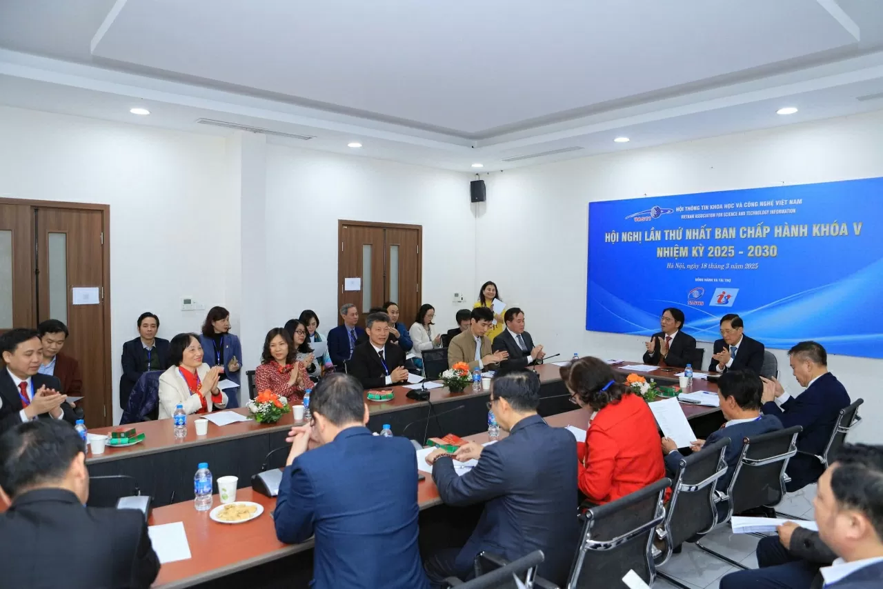 Toàn cảnh Đại hội. (Nguồn: Hội Thông tin khoa học và công nghệ Việt Nam)