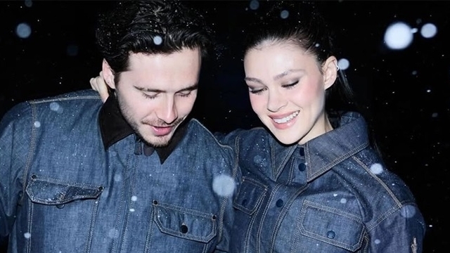 Vợ chồng con trai cả nhà David Beckham nhận 'mưa lời khen' với bộ ảnh đẹp lung linh dưới tuyết