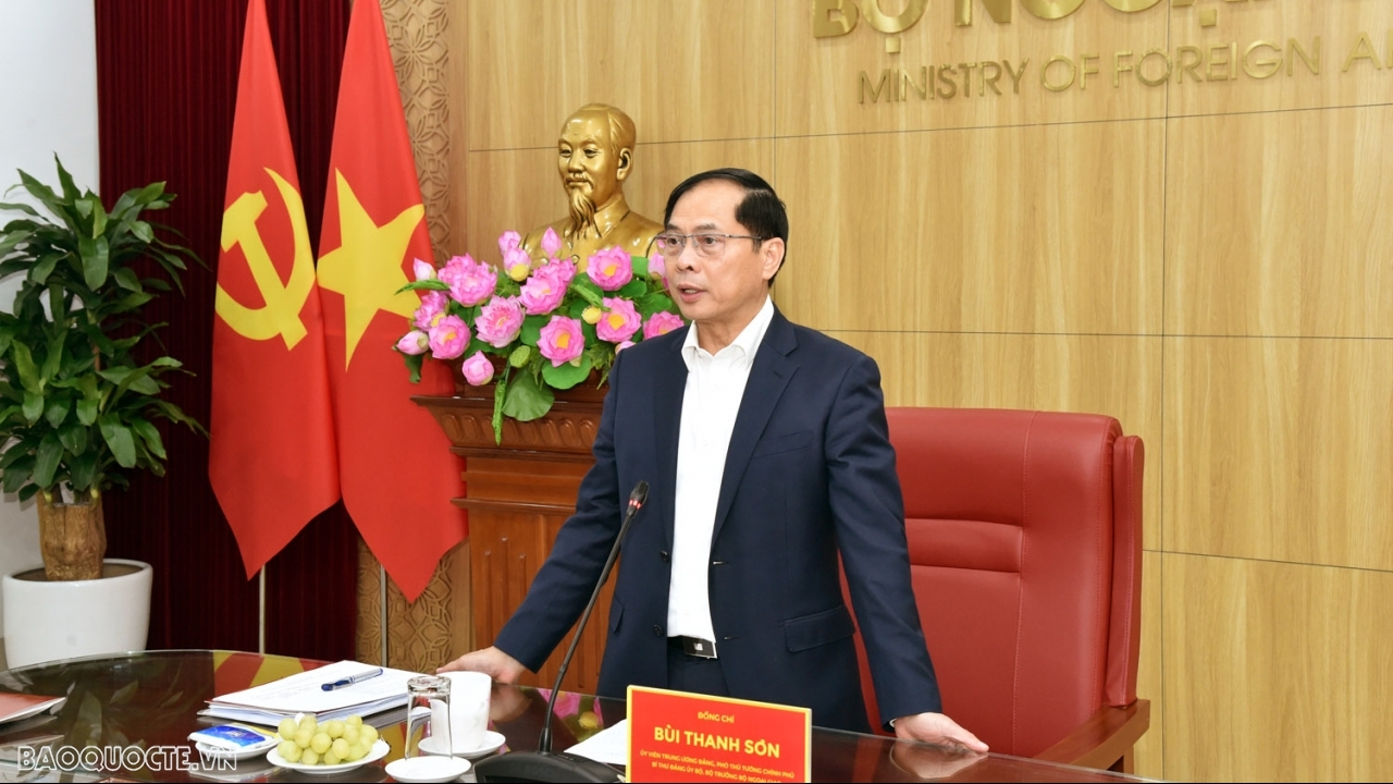 Bộ Ngoại giao tổ chức Hội nghị Ban Chấp hành Đảng bộ nhiệm kỳ 2020-2025 lần thứ nhất