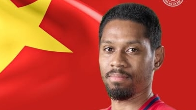 Hậu vệ CLB Công an Hà Nội Quang Vinh nhận quốc tịch Việt Nam