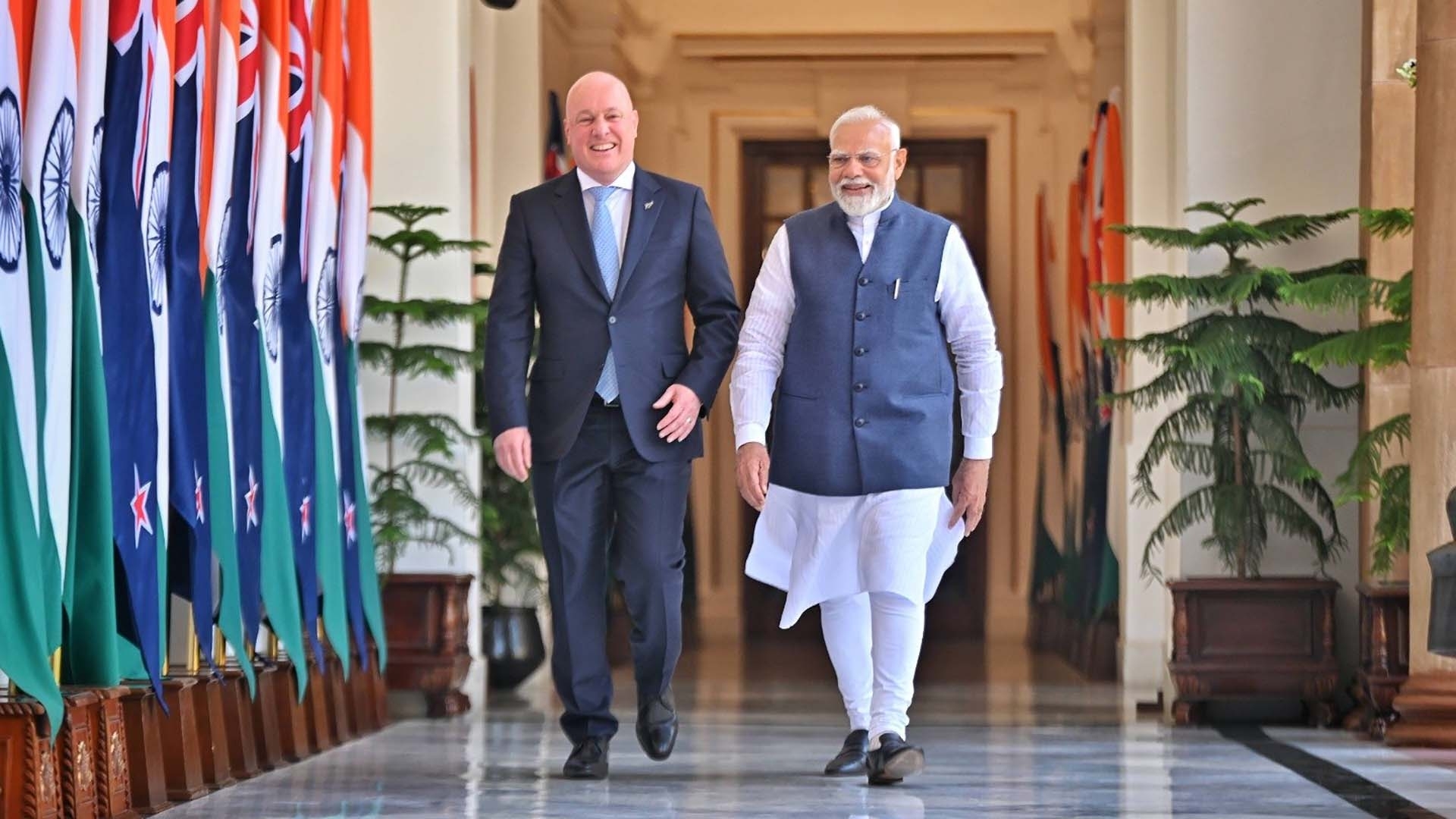 Thủ tướng New Zealand thăm Ấn Độ: Chuyến công du bắc cầu