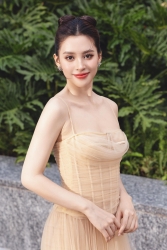 Không thể rời mắt trước nhan sắc của Hoa hậu Trần Tiểu Vy