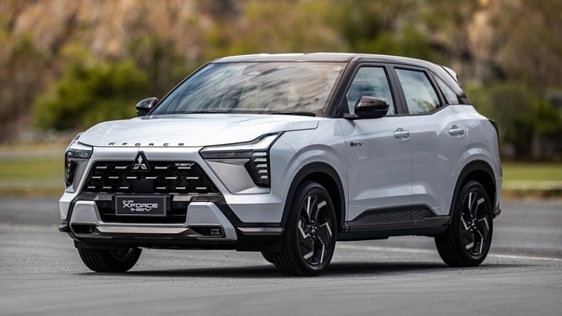 Cận cảnh Mitsubishi Xforce HEV vừa ra mắt tại Thái Lan, giá từ 680 triệu đồng