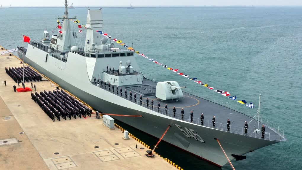 Khinh hạm Trung Quốc diễn tập đa khu vực tại Biển Đông