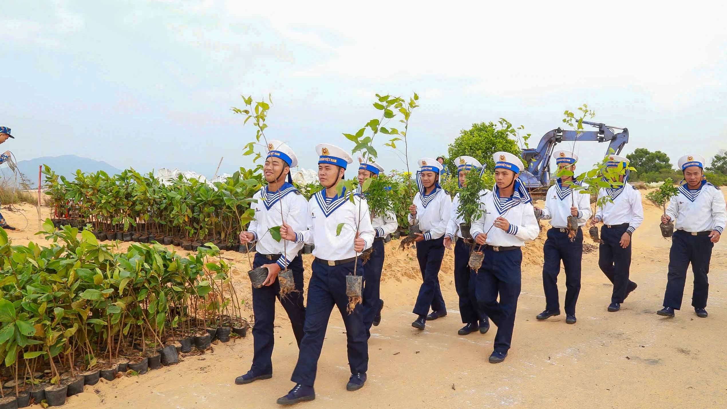 Vùng 4 Hải quân phủ xanh bán đảo Cam Ranh