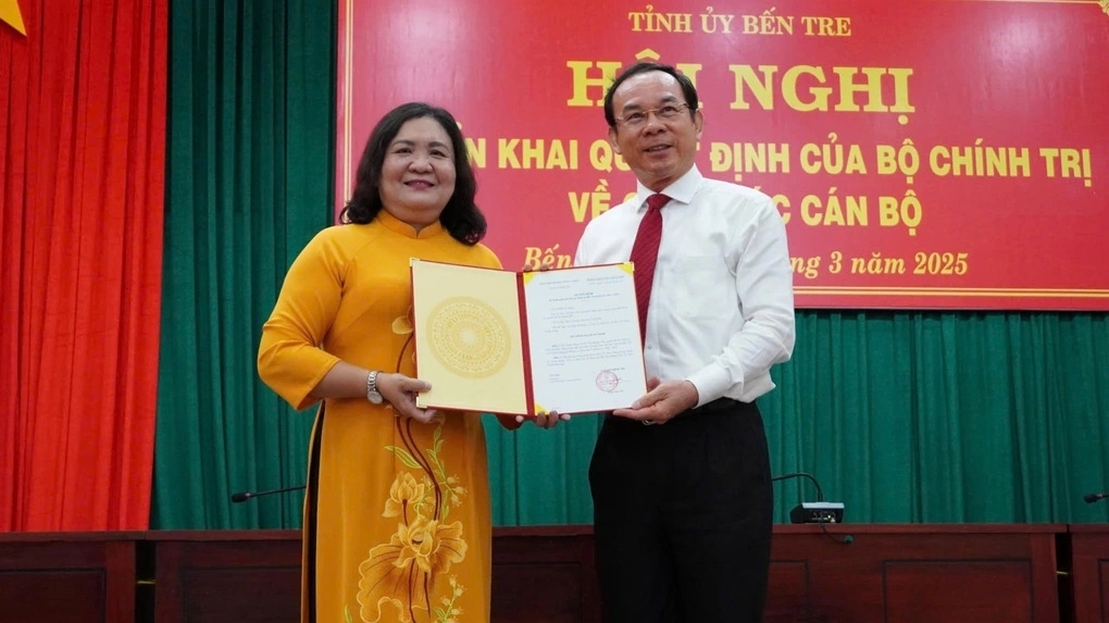 Bà Hồ Thị Hoàng Yến giữ chức Bí thư Tỉnh ủy Bến Tre