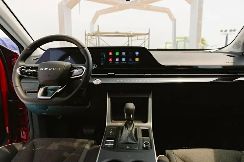 Omoda C5 Luxury sở hữu không gian nội thất kết hợp giữa chất liệu da và nhựa mềm Omoda C5 Luxury sở hữu không gian nội thất kết hợp giữa chất liệu da và nhựa mềm