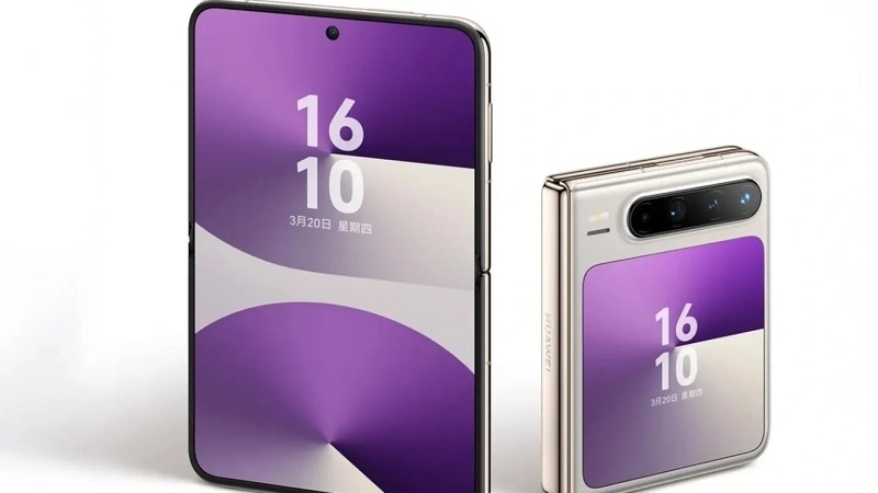 Huawei ra mắt smartphone gập kiểu dáng lạ Pura X