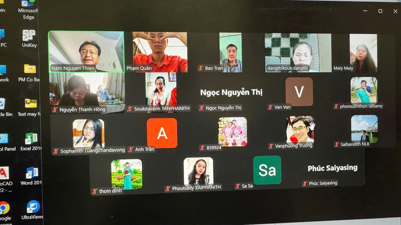 Khai giảng khóa tập huấn phương pháp dạy tiếng Việt cho giáo viên tại các tỉnh Nam và Trung Lào