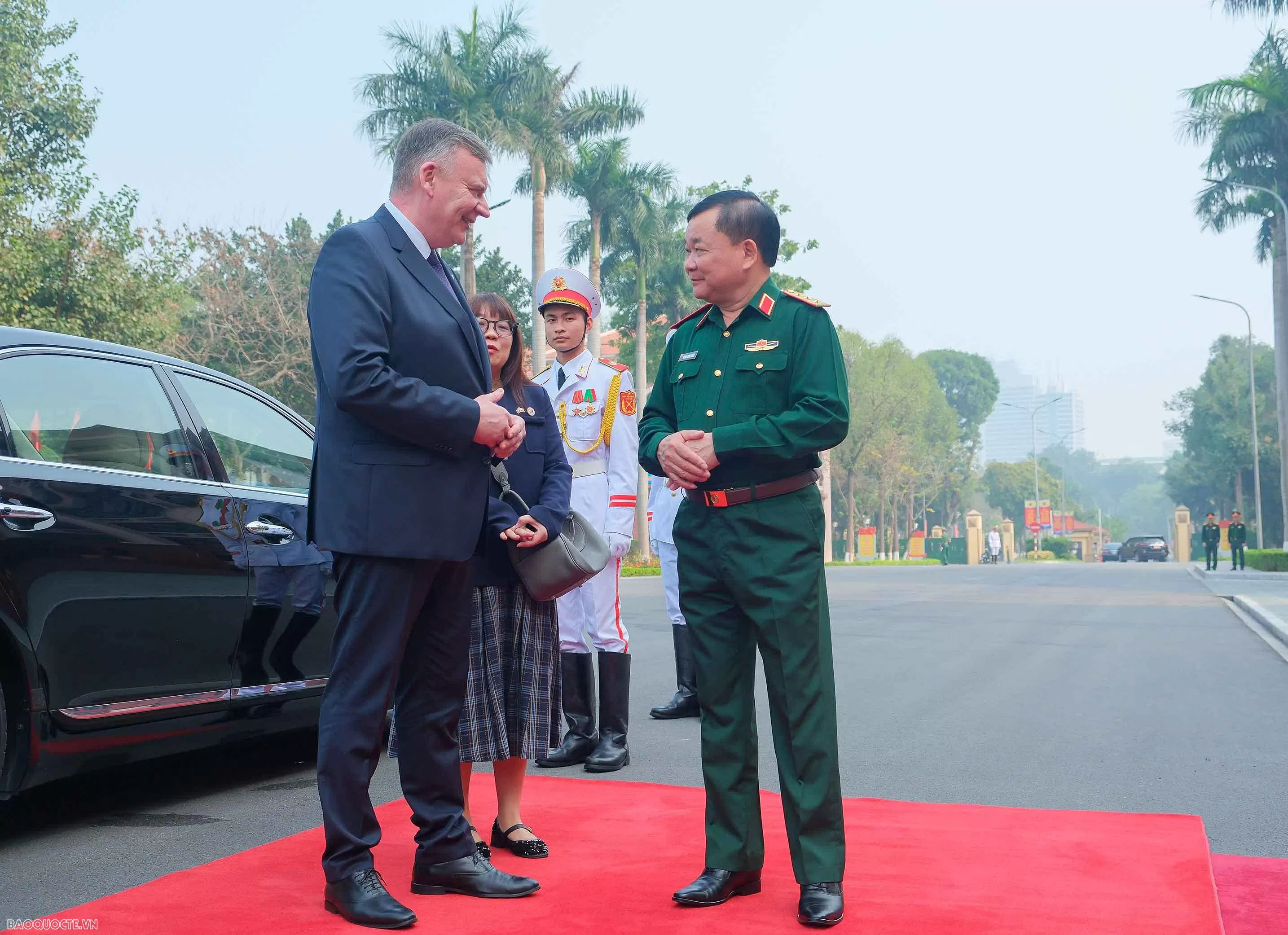 Bộ Quốc phòng Việt Nam sẵn sàng tiếp nhận quân nhân Ba Lan sang học tiếng Việt Bộ Quốc phòng Việt Nam sẵn sàng tiếp nhận quân nhân Ba Lan sang học tiếng Việt