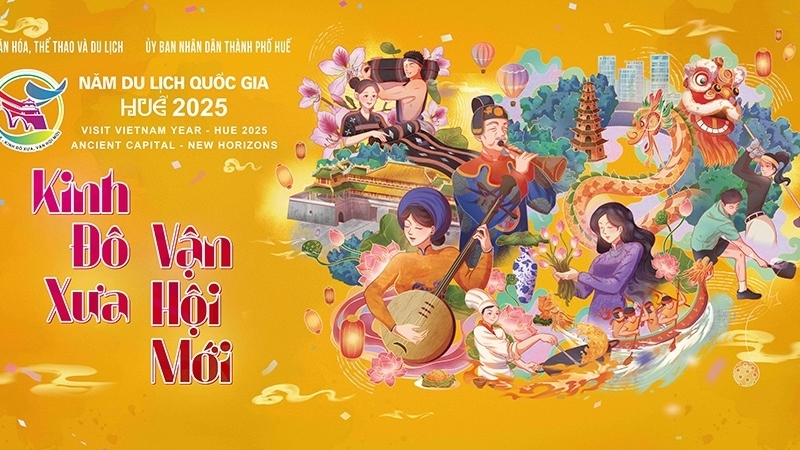 Công bố poster chính thức của Năm Du lịch quốc gia - Huế 2025