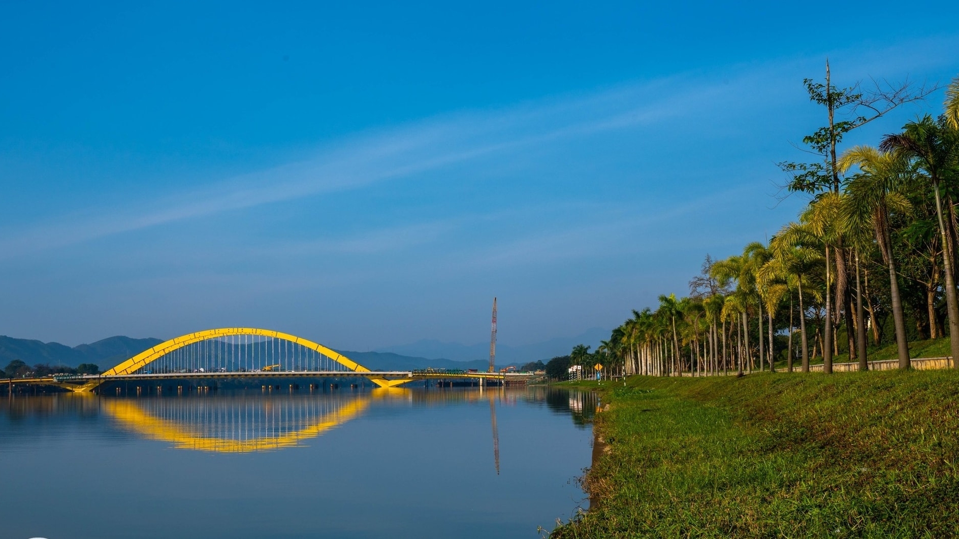 Chính thức thông xe kỹ thuật cầu Nguyễn Hoàng qua sông Hương