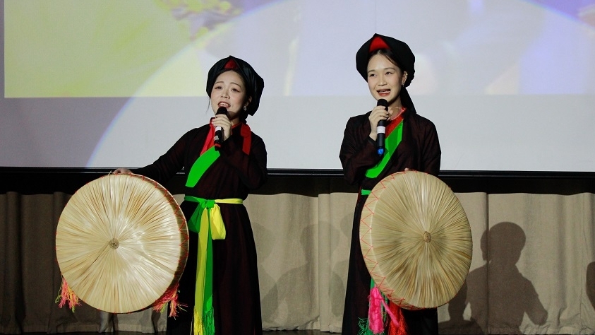 Sinh viên Việt Nam tại Nga quảng bá văn hóa truyền thống quê hương