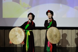 Sinh viên Việt Nam tại Nga quảng bá văn hóa truyền thống quê hương