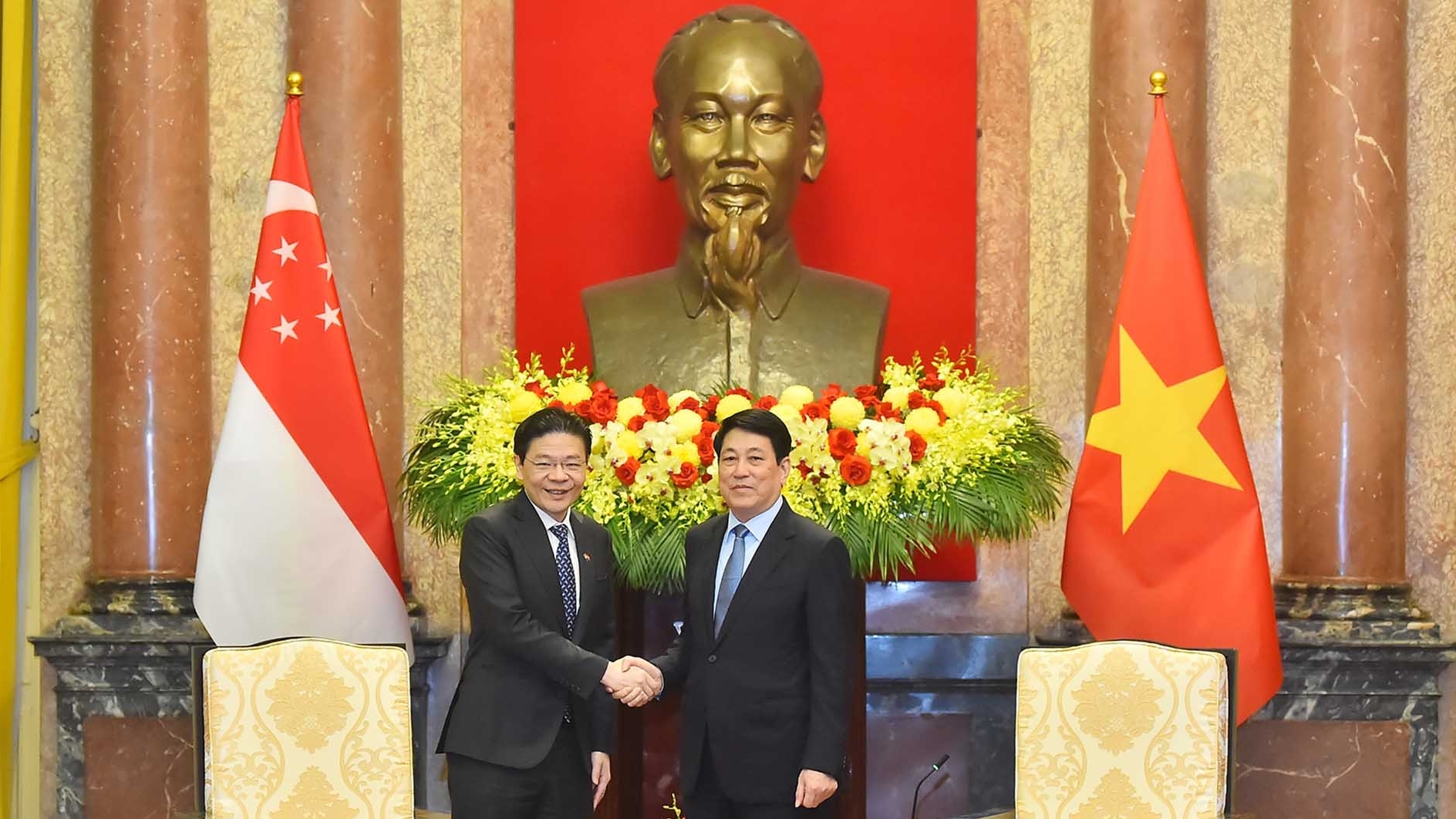 Chủ tịch nước Lương Cường: Sớm triển khai khuôn khổ quan hệ Đối tác chiến lược toàn diện Việt Nam-Singapore một cách hiệu quả và thực chất