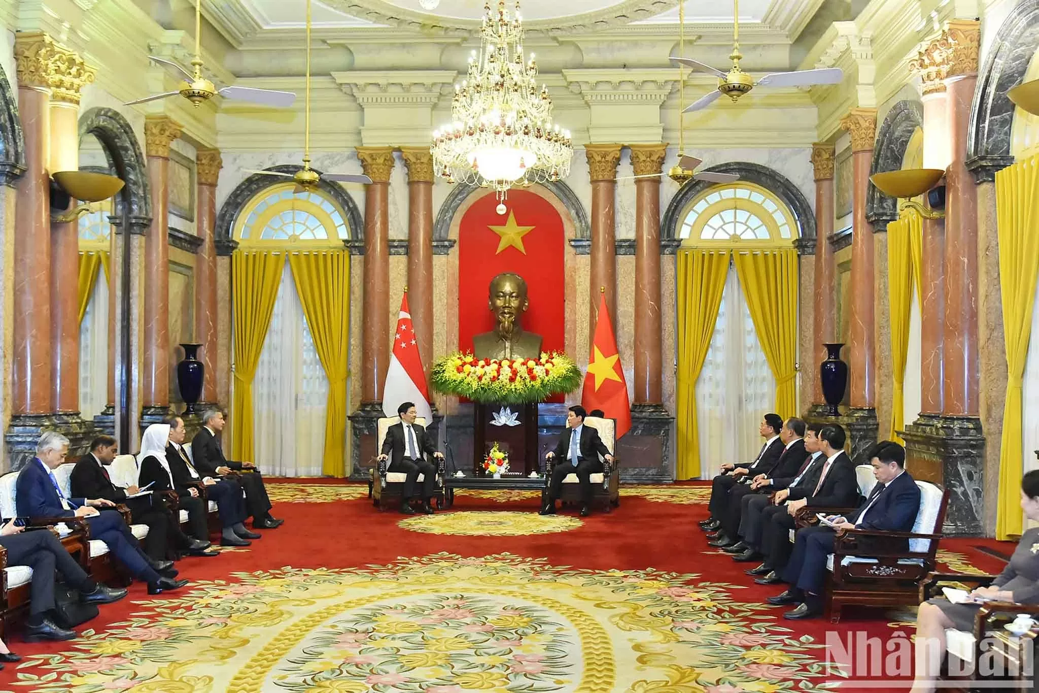 Singapore mong muốn không ngừng tăng cường hơn nữa quan hệ hợp tác với Việt Nam Singapore mong muốn không ngừng tăng cường hơn nữa quan hệ hợp tác với Việt Nam