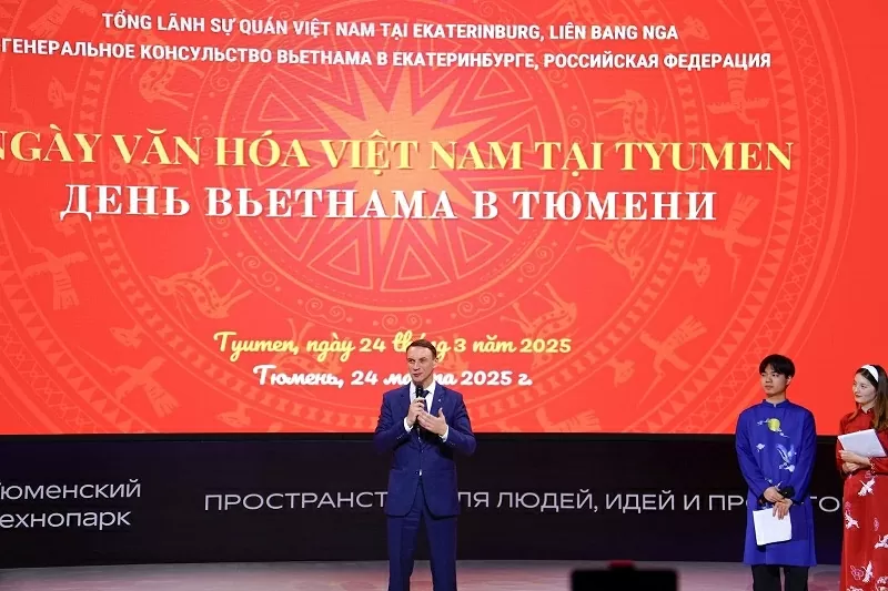 Dấu ấn lan toả văn hoá của cộng đồng du học sinh Việt Nam tại Tyumen Ấn tượng ngày văn hóa của cộng đồng du học sinh Việt Nam tại Tyumen