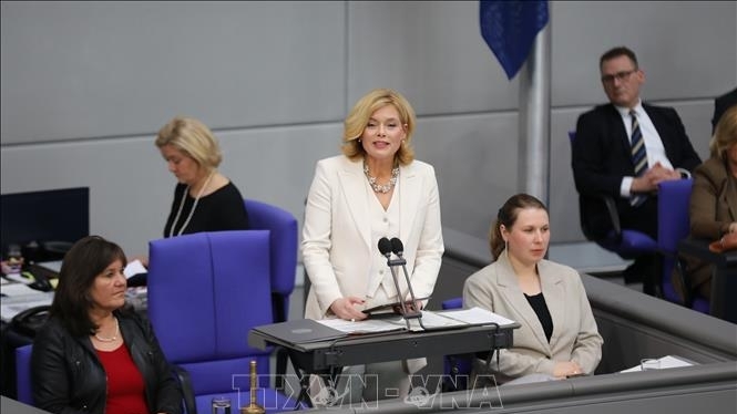 Điện mừng Chủ tịch Quốc hội Liên bang Đức