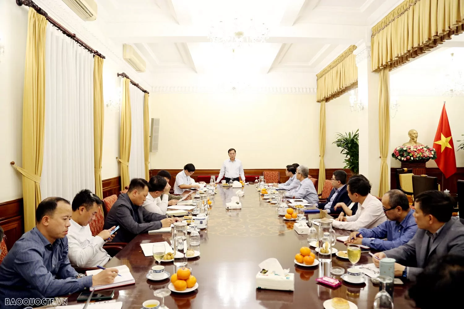 Bộ Ngoại giao đẩy mạnh phòng, chống tham nhũng, cải cách hành chính và chuyển đổi số Tăng cường công tác phòng, chống tham nhũng, lãng phí, tiêu cực trong tình hình mới