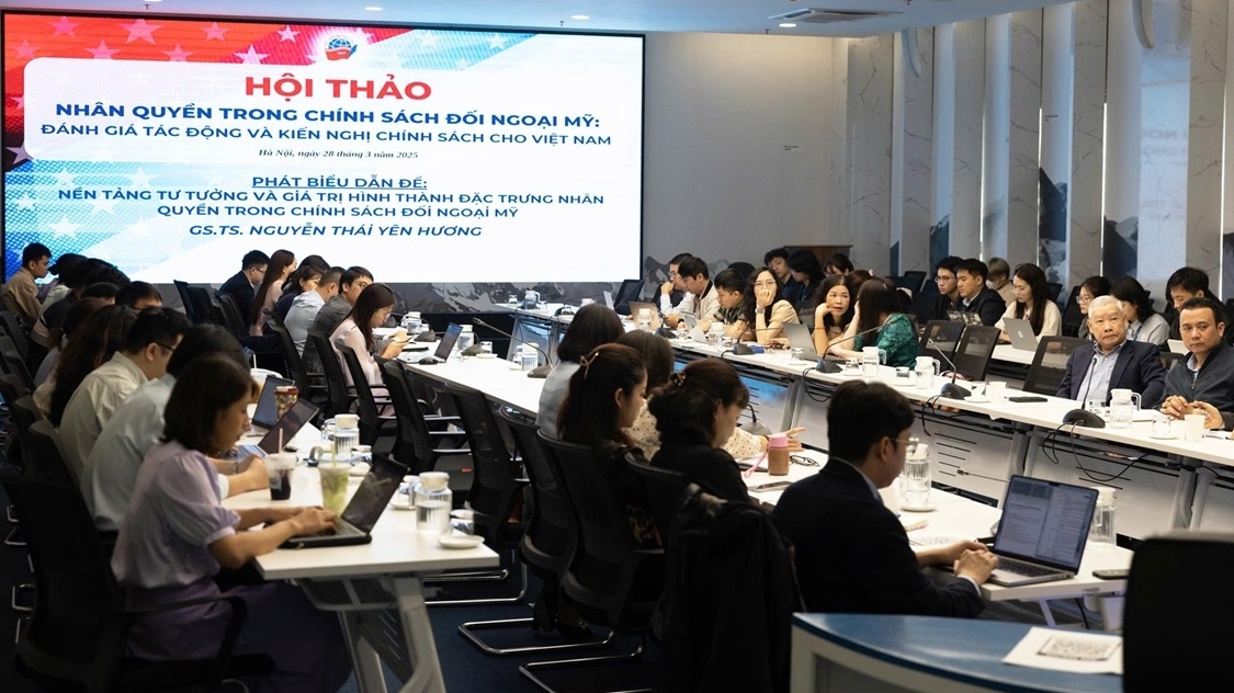 Hội thảo về nhân quyền trong chính sách đối ngoại của Mỹ, đánh giá tác động và kiến nghị chính sách cho Việt Nam