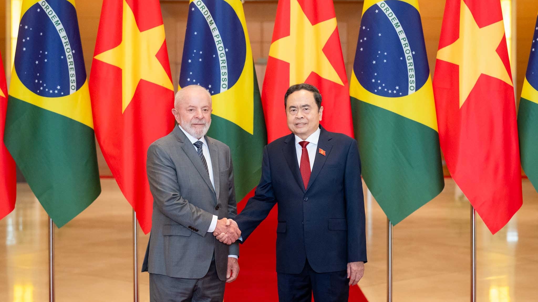 Quốc hội Việt Nam ủng hộ việc phê duyệt và triển khai các thỏa thuận hợp tác Việt Nam-Brazil