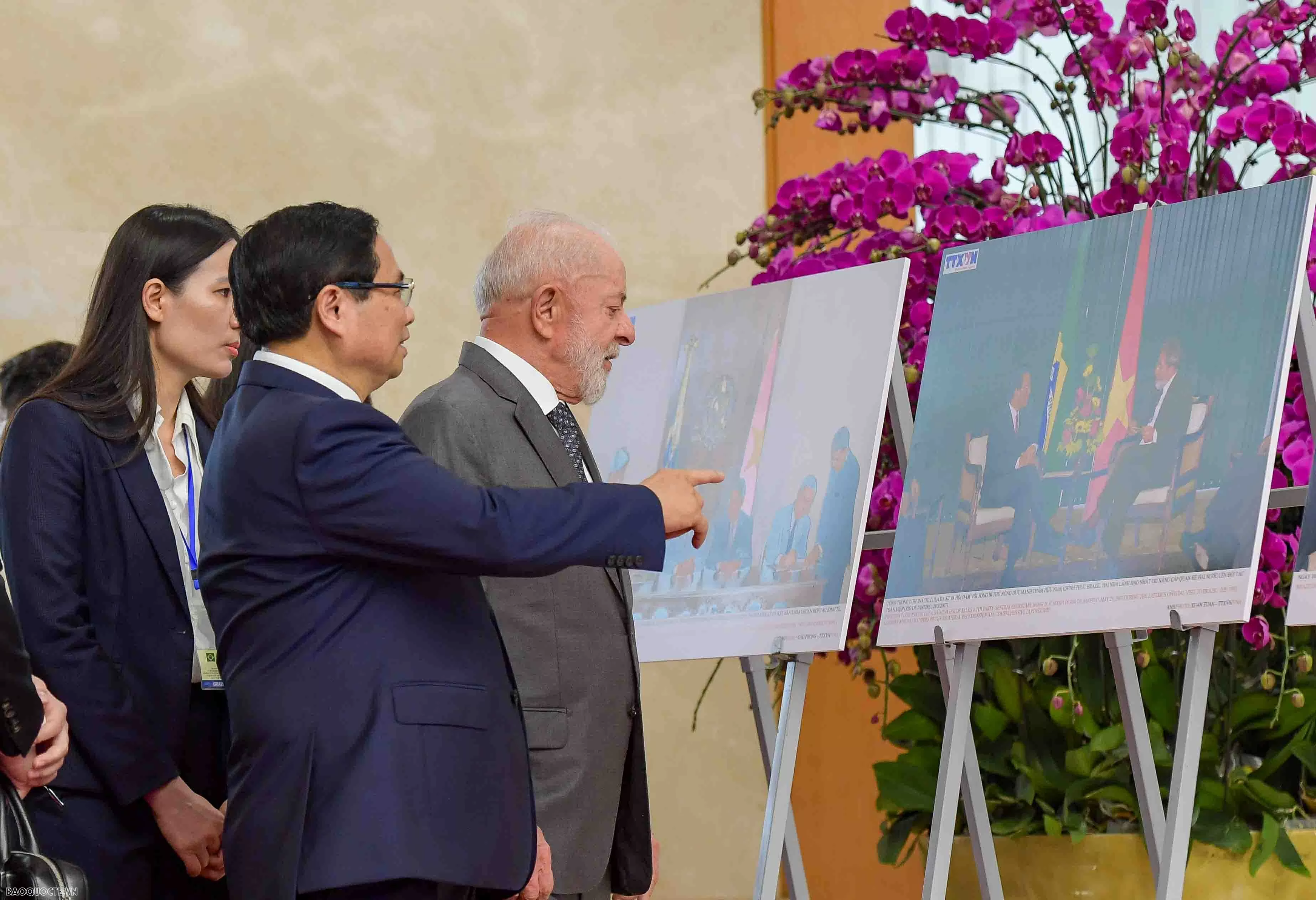 Thủ tướng Phạm Minh Chính hội kiến với Tổng thống Brazil Thủ tướng Phạm Minh Chính hội kiến Tổng thống Brazil