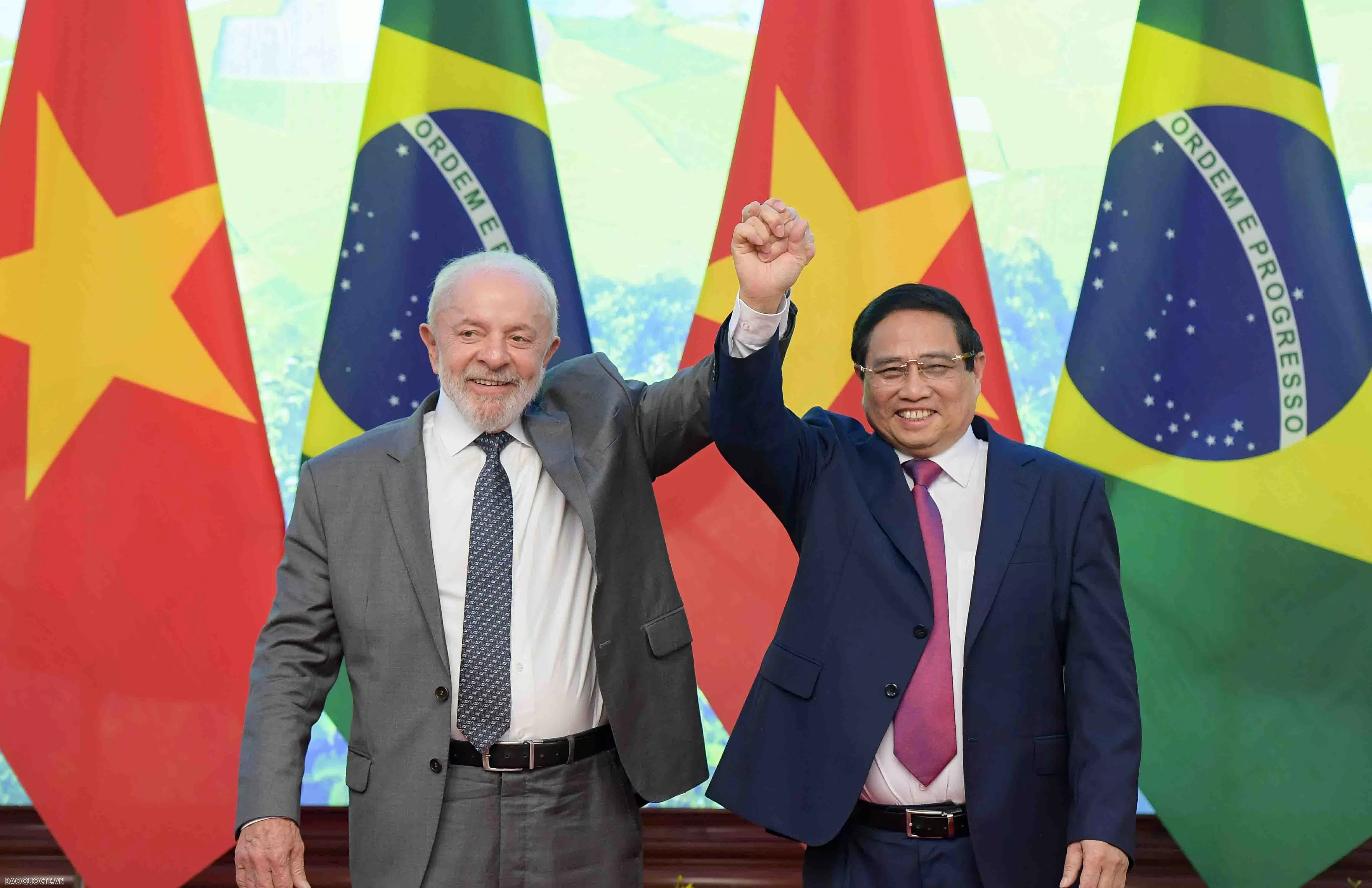 Thủ tướng Phạm Minh Chính hội kiến với Tổng thống Brazil Thủ tướng Phạm Minh Chính hội kiến với Tổng thống Brazil