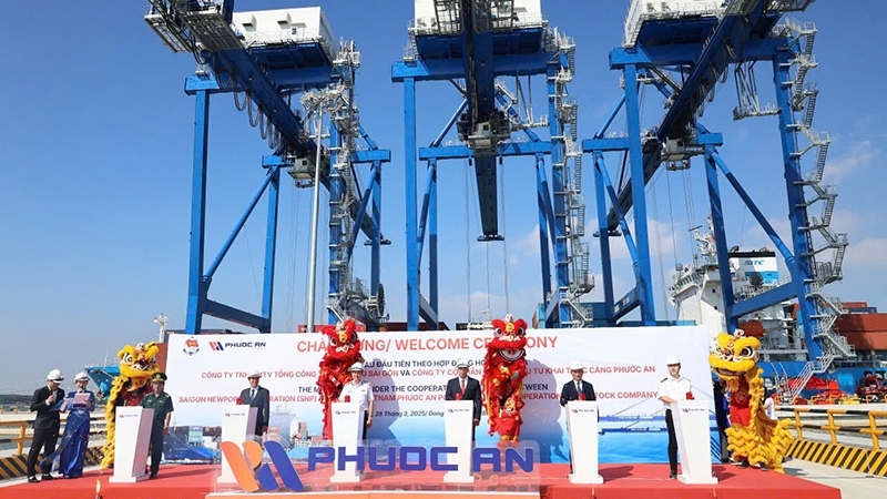 Tân Cảng Sài Gòn & Cảng Phước An: Bước tiến mới cho logistic Việt Nam