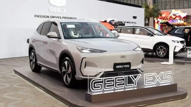 Rò rỉ giá xe Geely EX5 tại Việt Nam, mở bán vào quý II/2025